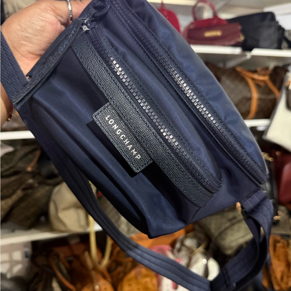 Longchamp Dark Blue Belt Bag